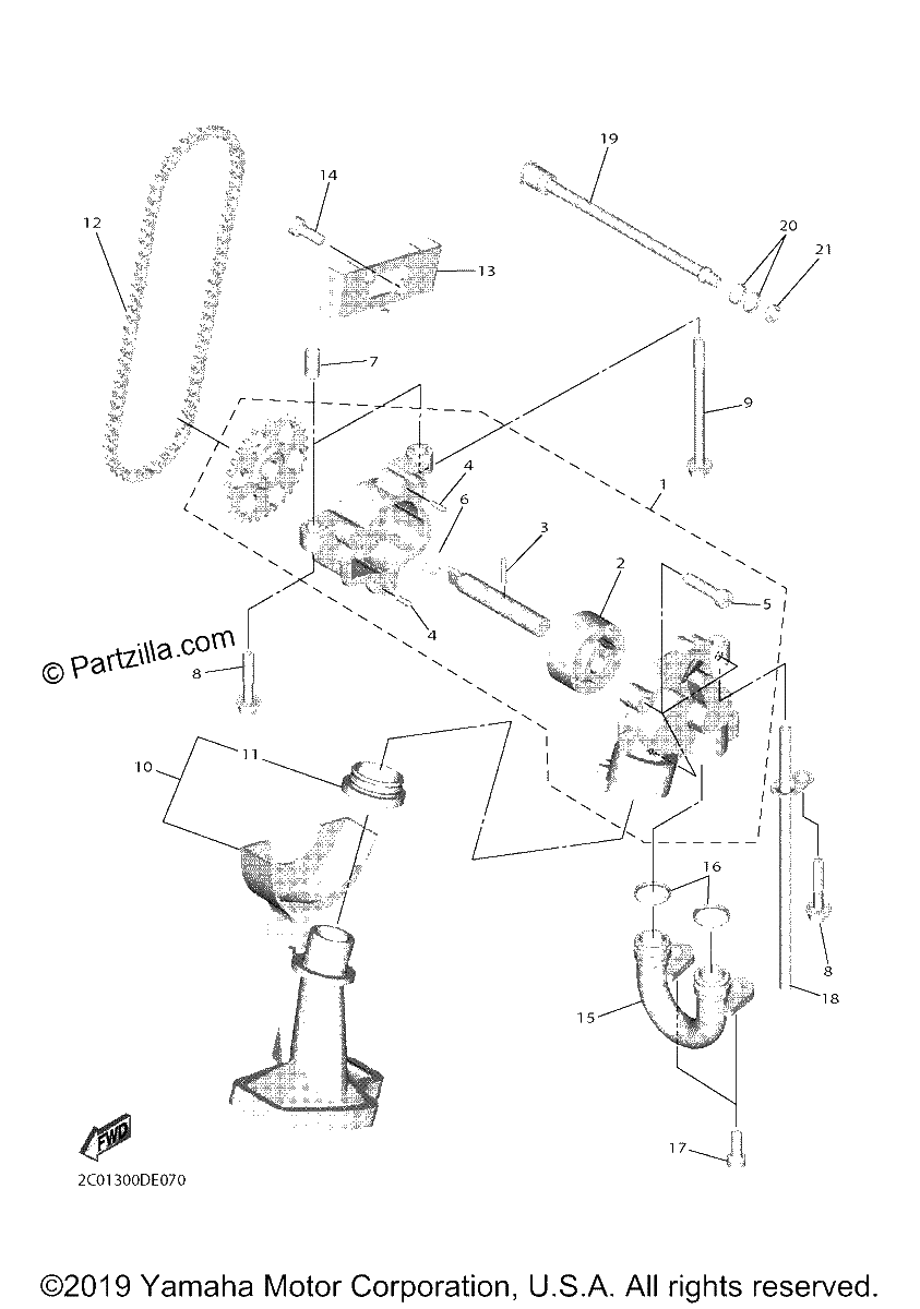 Diagrama de OIL PUMP