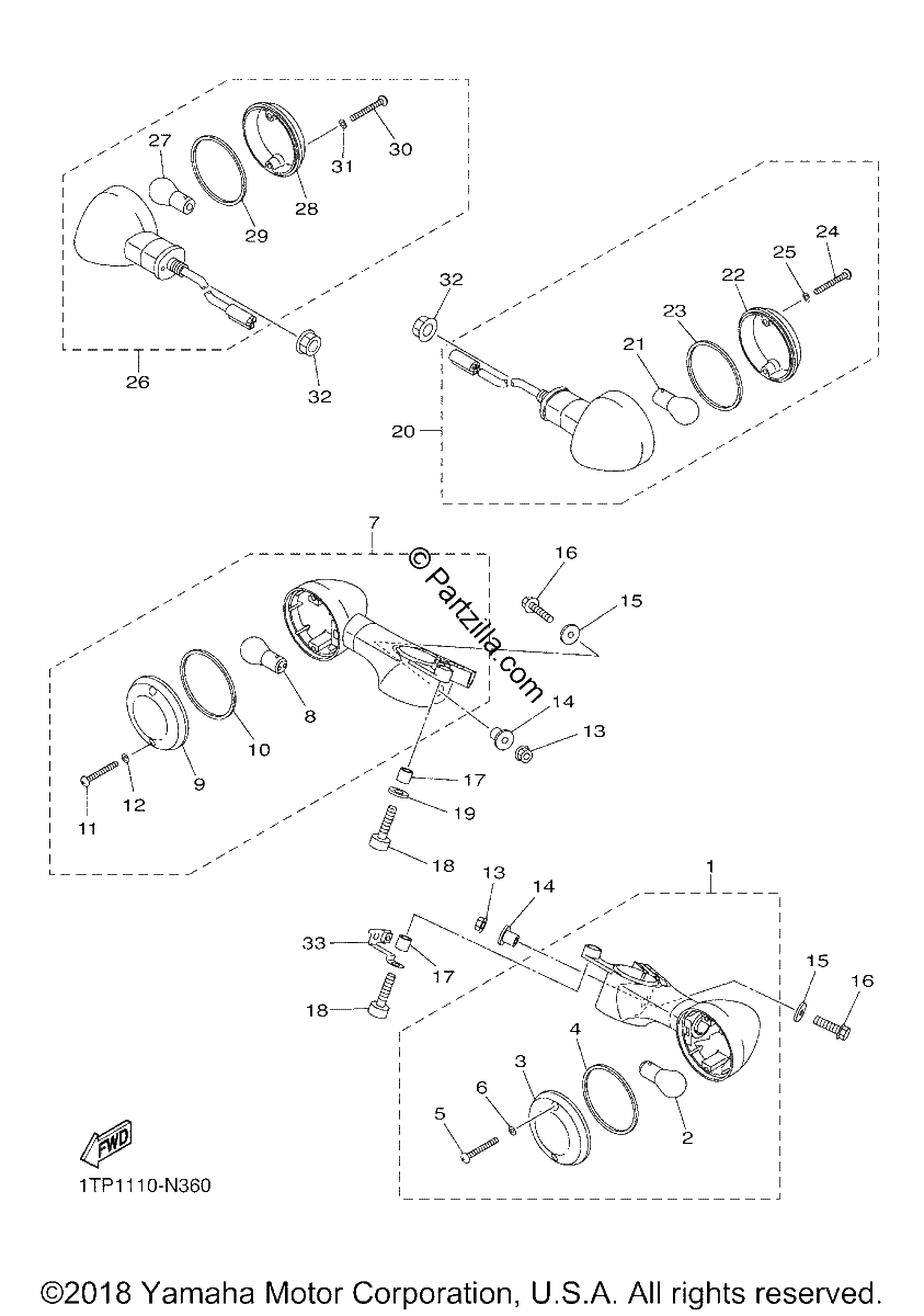 Diagrama de FLASHER LIGHT