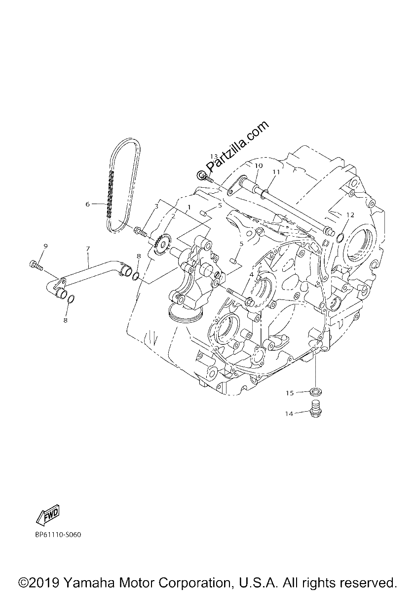 Diagrama de OIL PUMP