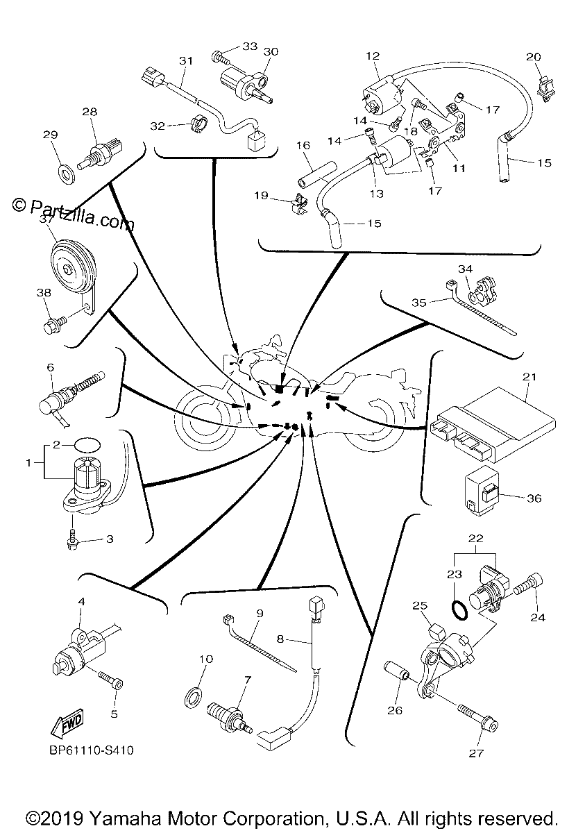 Diagrama de ELECTRICAL 1