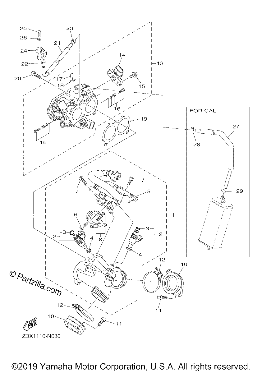 Diagrama de INTAKE 1