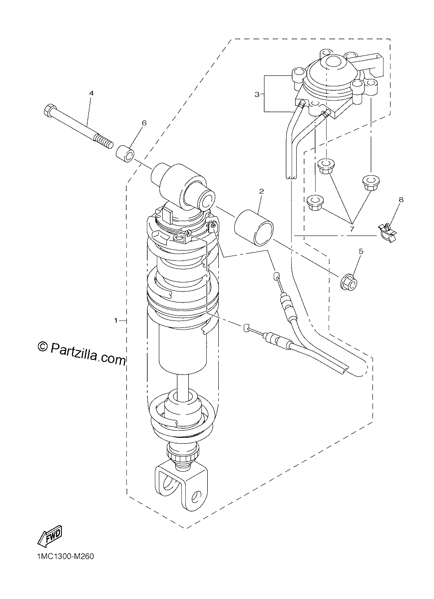Diagrama de REAR SUSPENSION