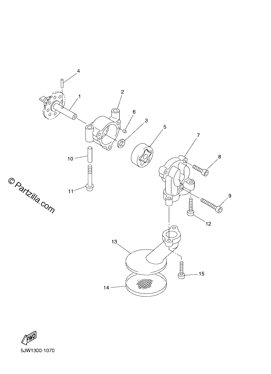 Diagrama de OIL PUMP