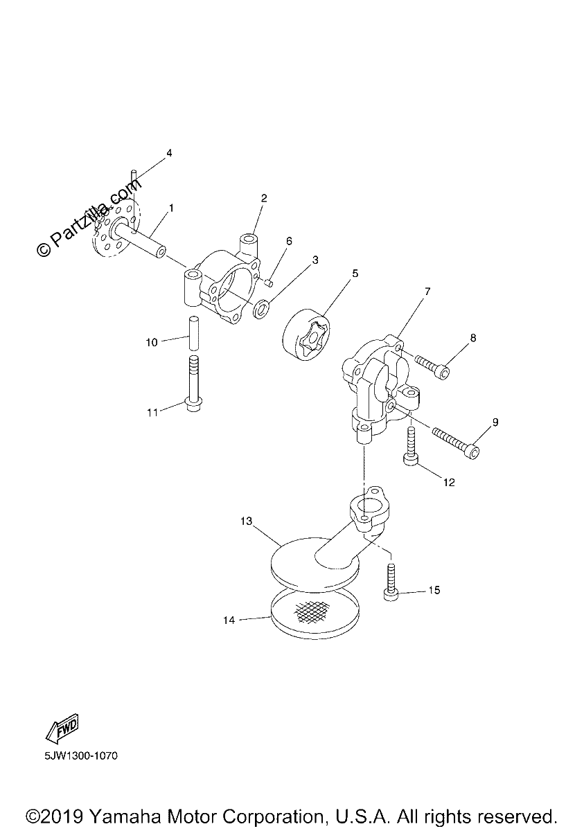 Diagrama de OIL PUMP
