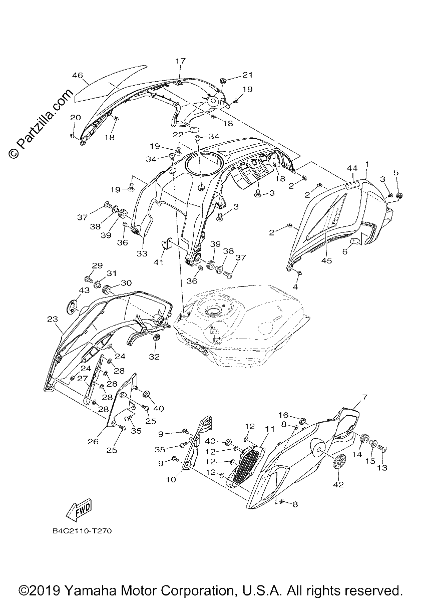 Diagrama de FUEL TANK 2