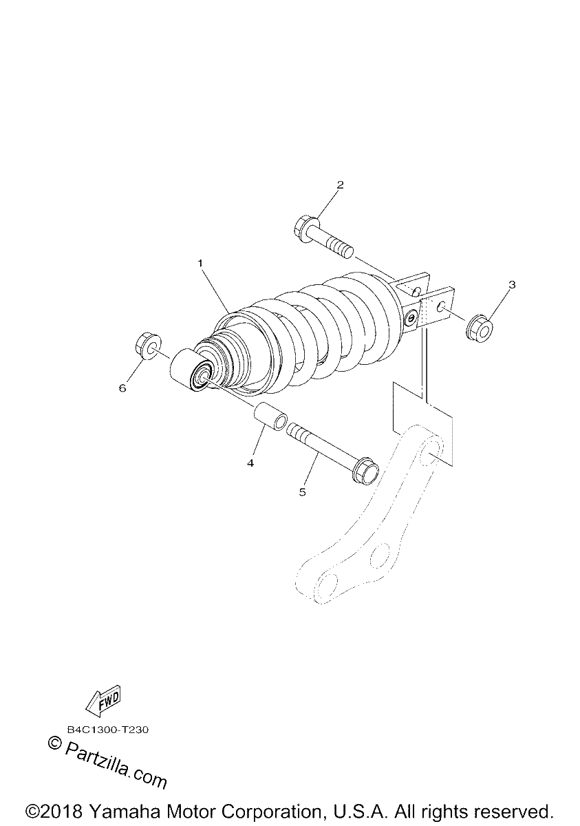 Diagrama de REAR SUSPENSION