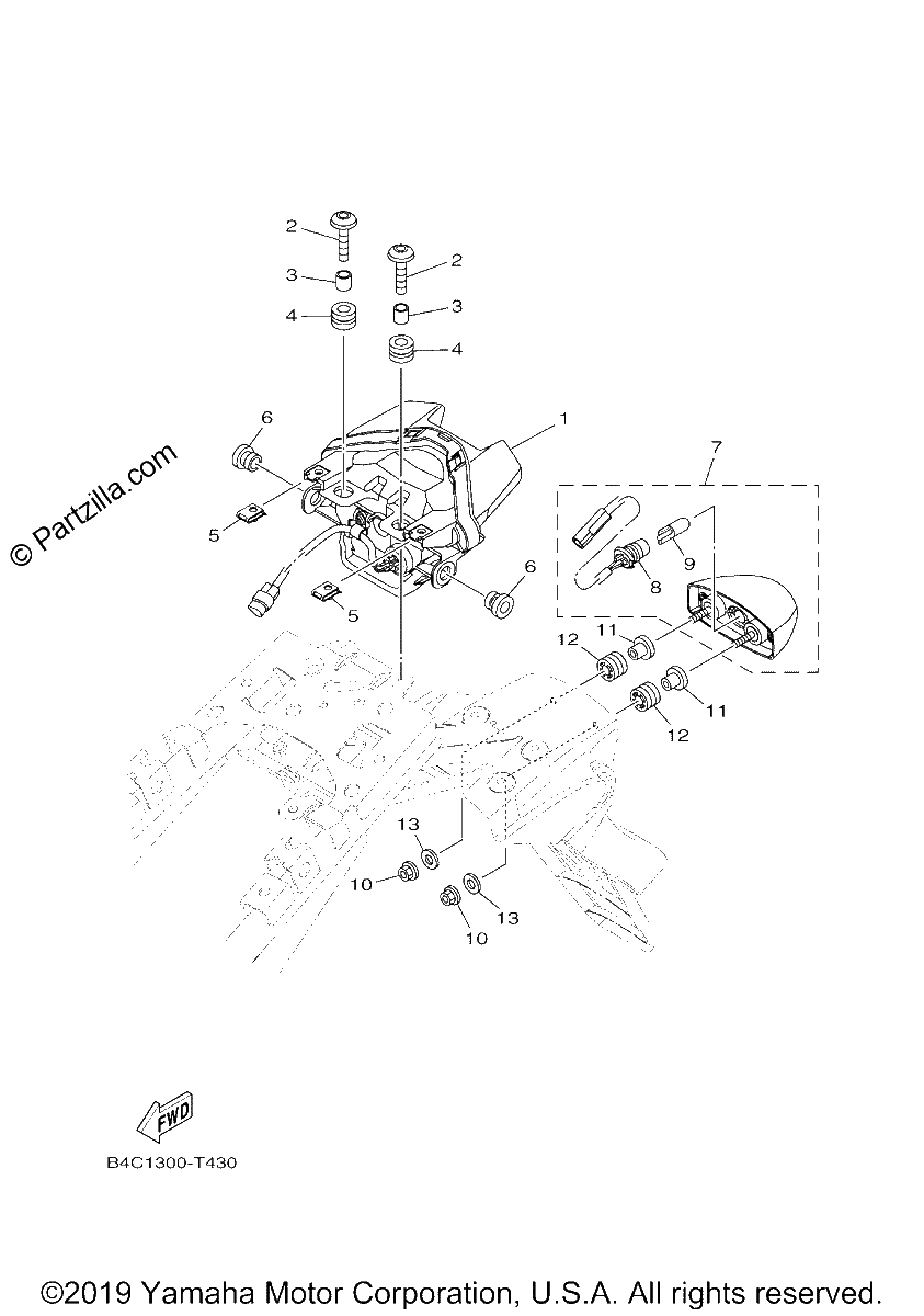 Diagrama de TAILLIGHT