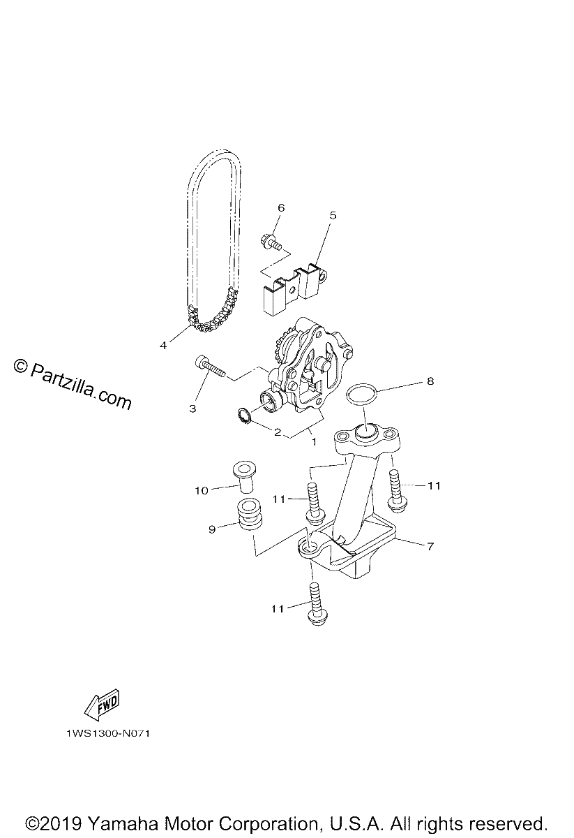 Diagrama de OIL PUMP