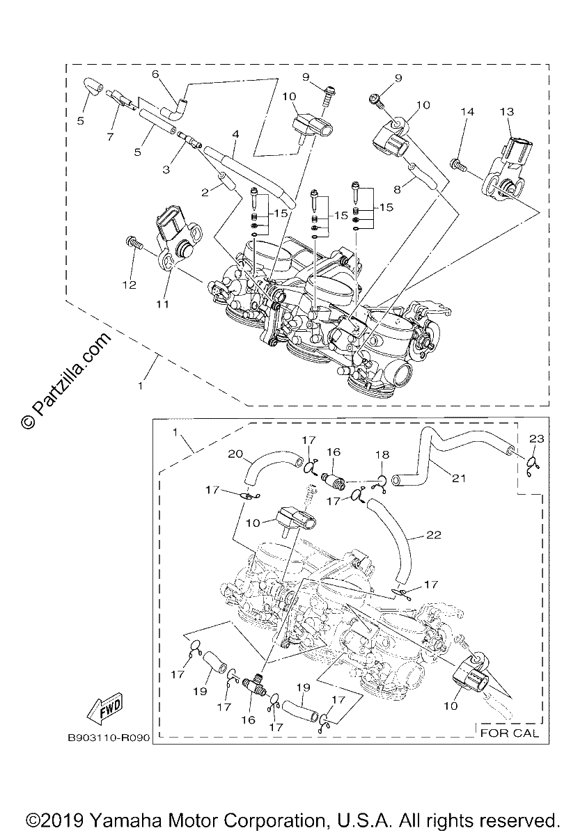 Diagrama de INTAKE