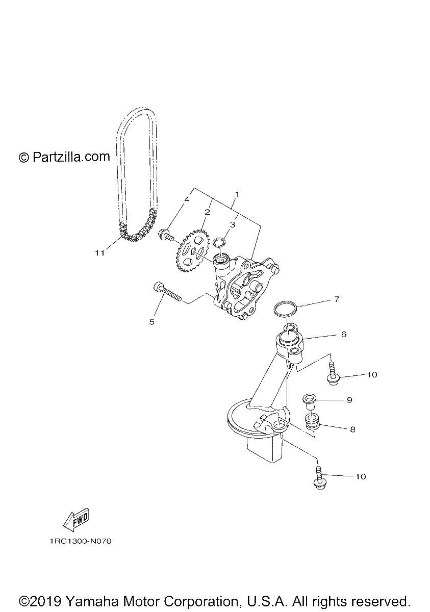 Diagrama de OIL PUMP