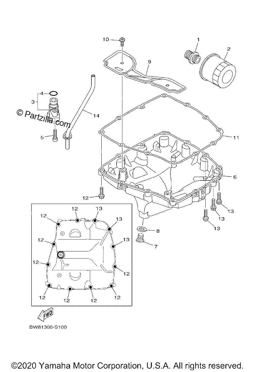 Diagrama de OIL CLEANER