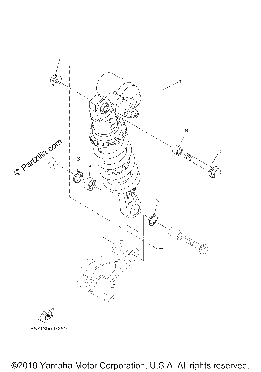 Diagrama de REAR SUSPENSION