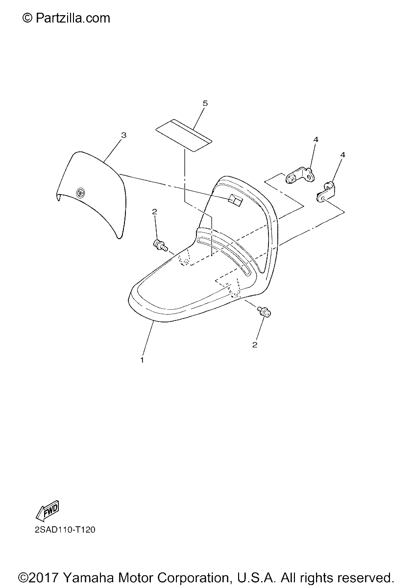 Diagrama de FRONT FENDER