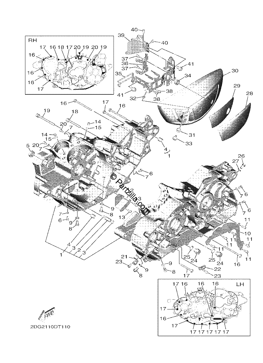 Diagrama de CRANKCASE