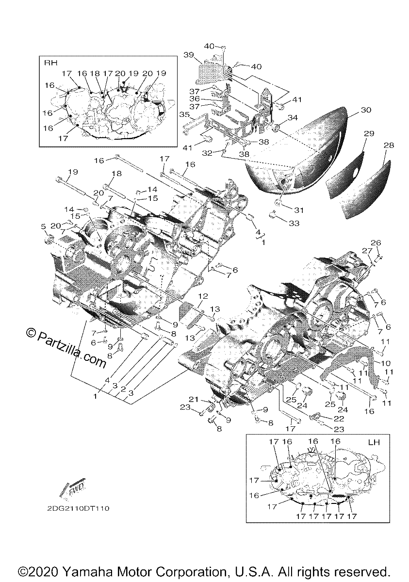 Diagrama de CRANKCASE