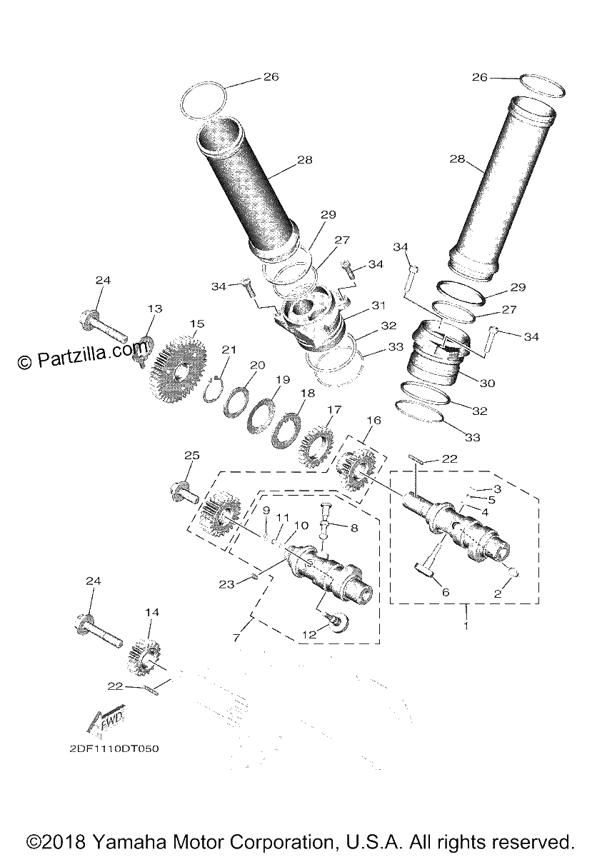 Diagrama de CAMSHAFT CHAIN