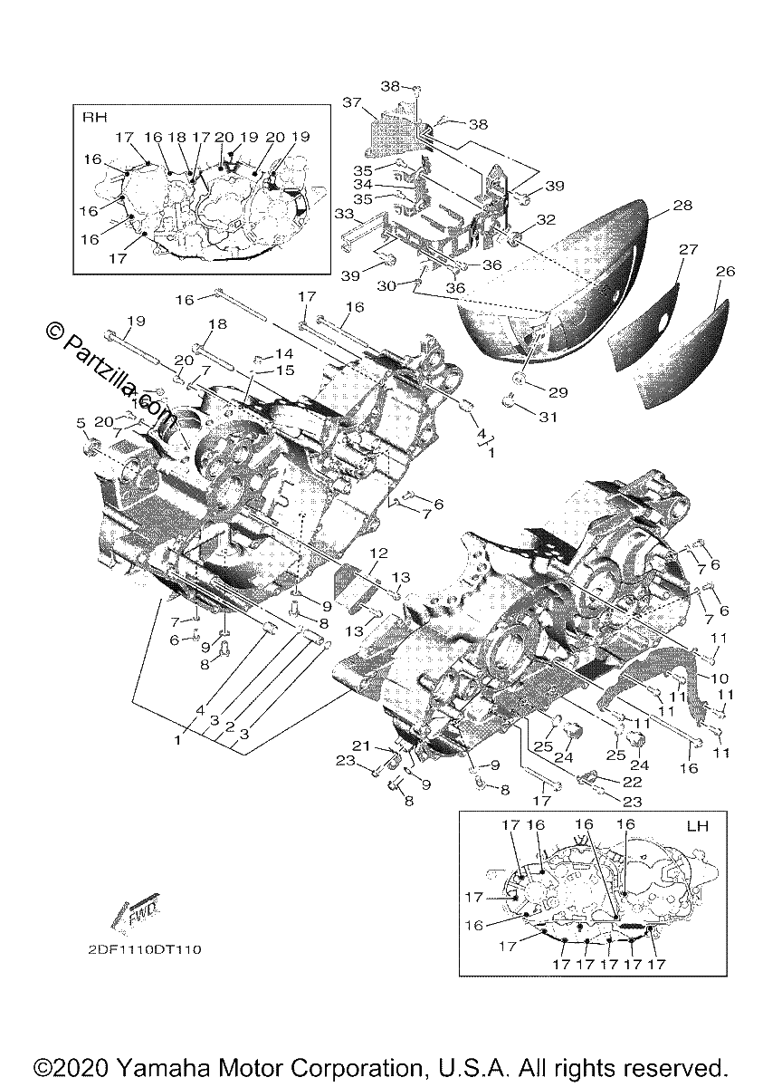 Diagrama de CRANKCASE