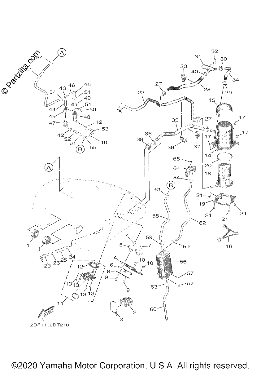 Diagrama de FUEL TANK 2