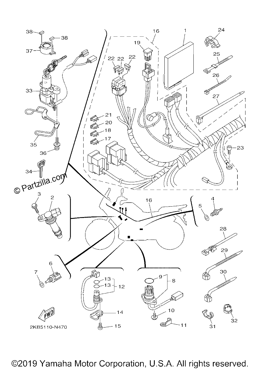 Diagrama de ELECTRICAL 1