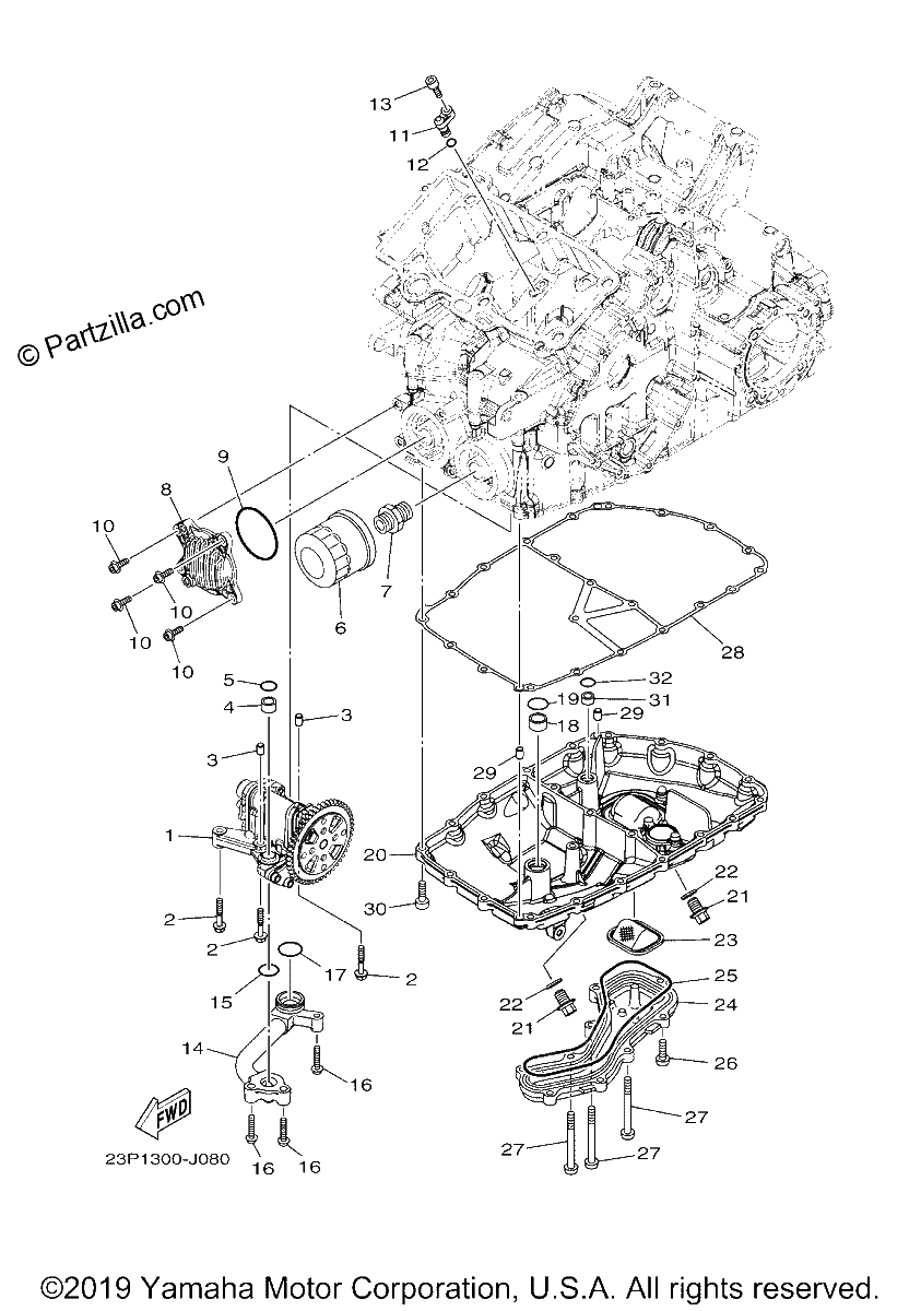 Diagrama de OIL PUMP