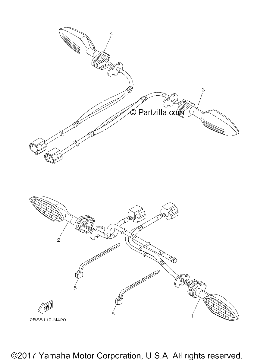 Diagrama de FLASHER LIGHT