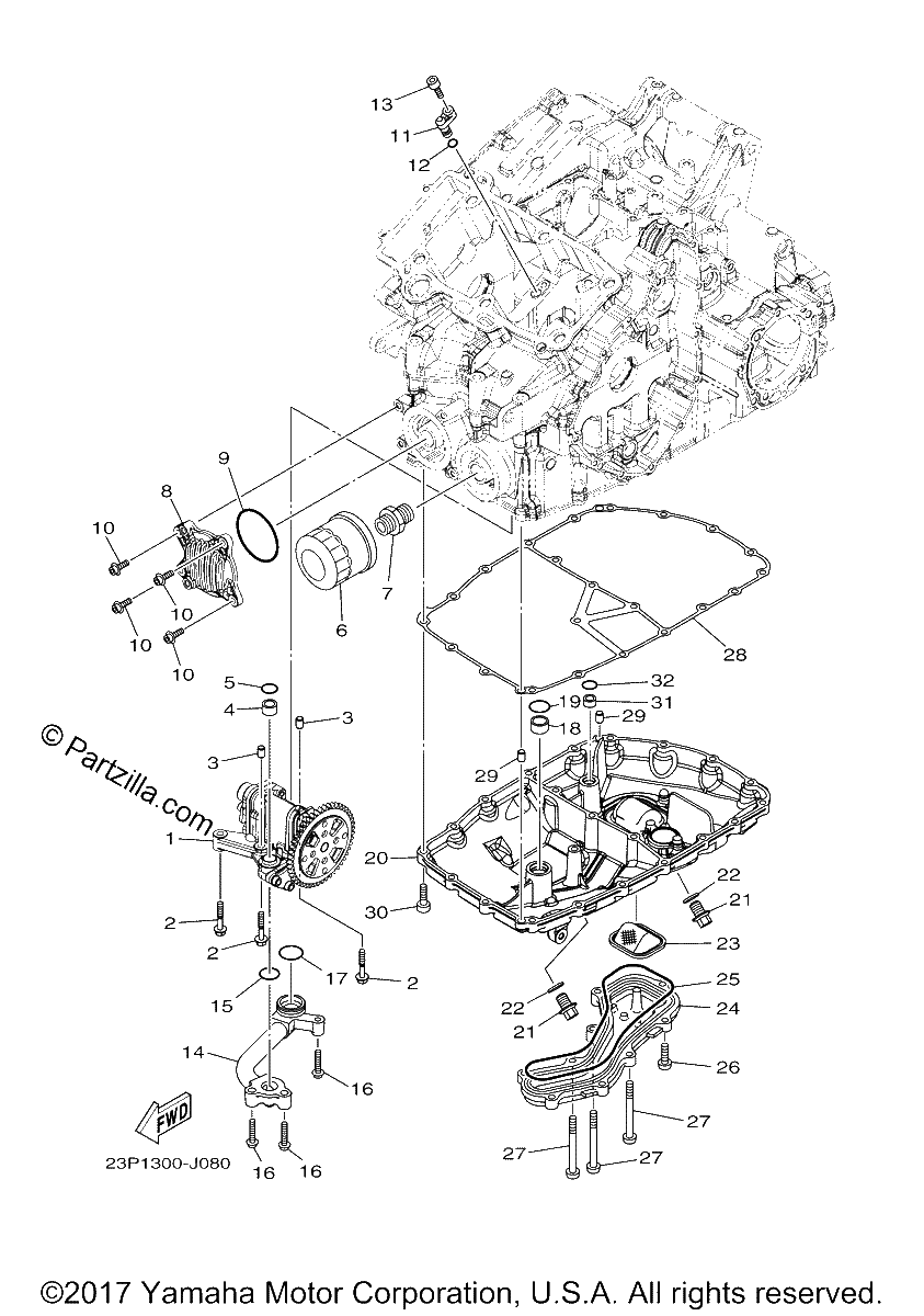 Diagrama de OIL PUMP
