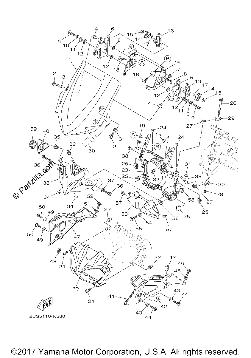 Diagrama de WINDSHIELD