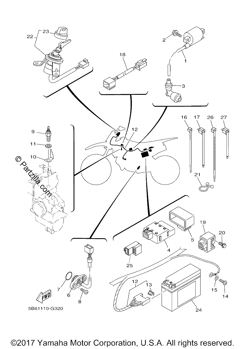 Diagrama de ELECTRICAL 1
