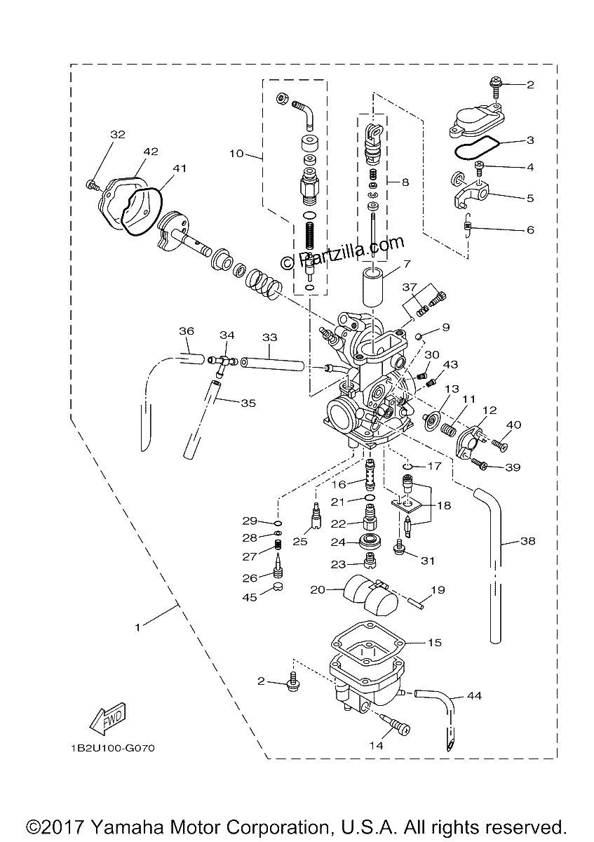Diagrama de CARBURETOR