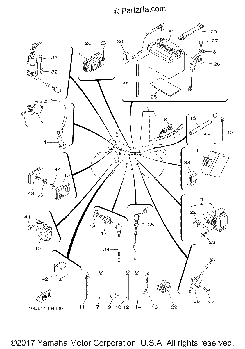 Diagrama de ELECTRICAL 1