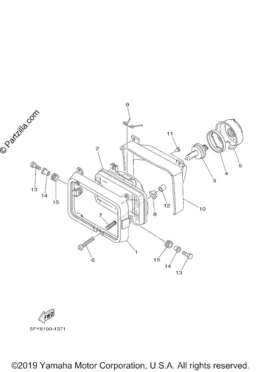 Diagrama de HEADLIGHT