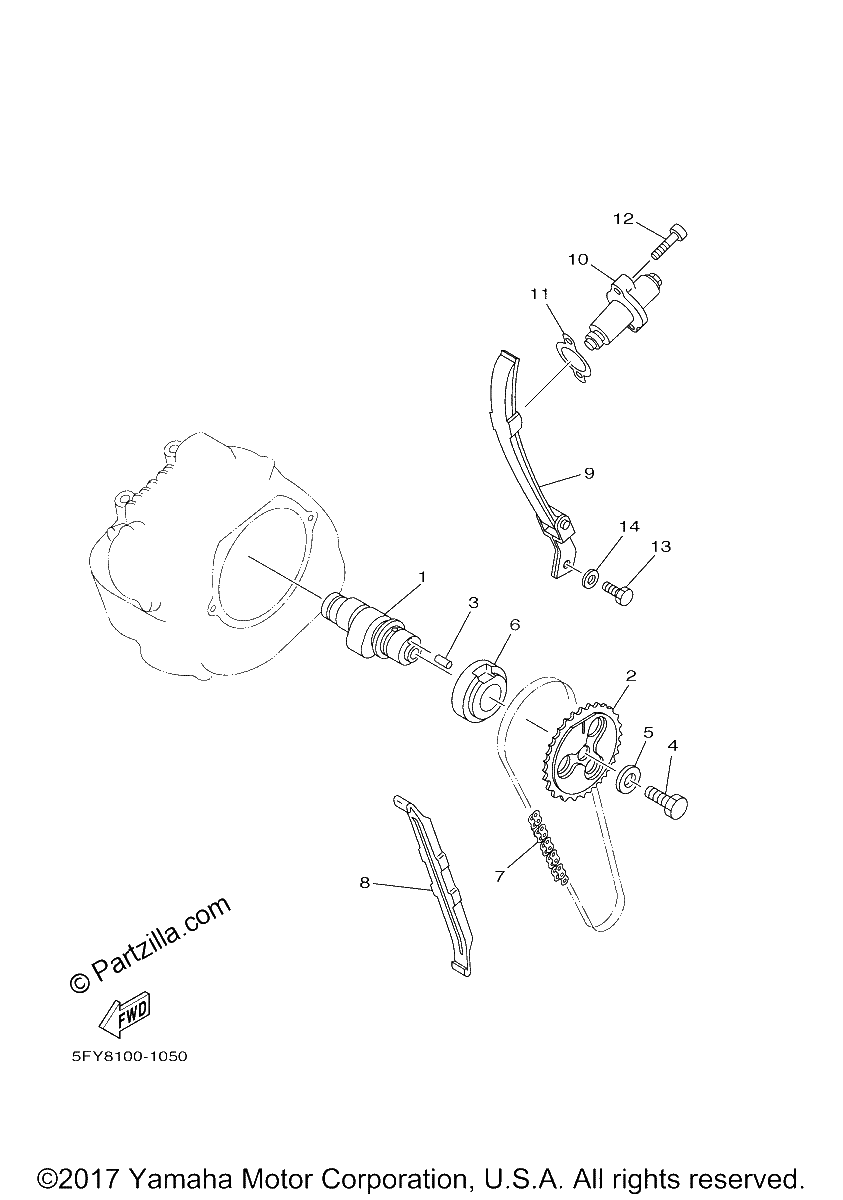 Diagrama de CAMSHAFT CHAIN