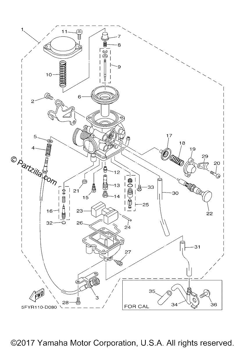Diagrama de CARBURETOR