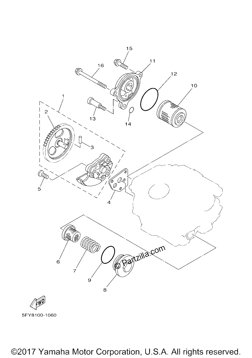 Diagrama de OIL PUMP