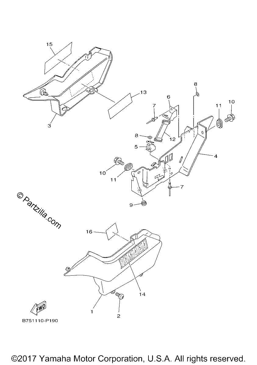 Diagrama de SIDE COVER