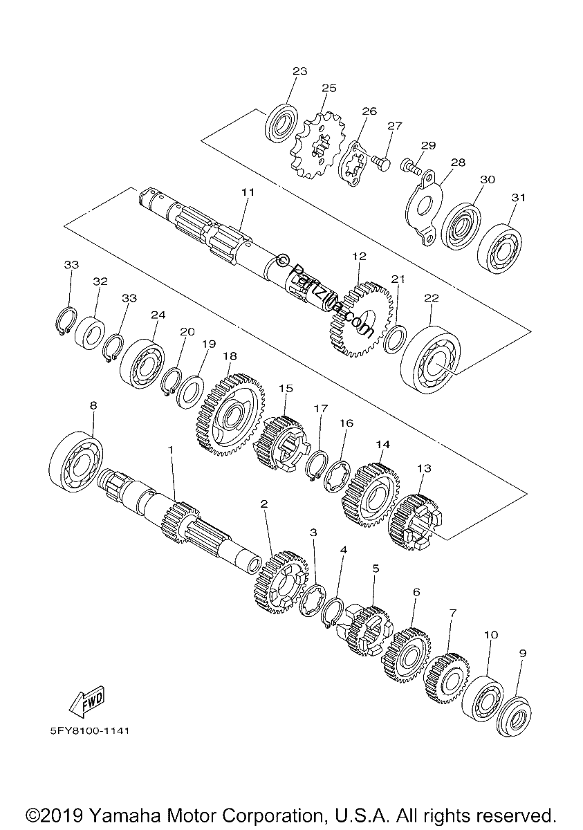 Diagrama de TRANSMISSION