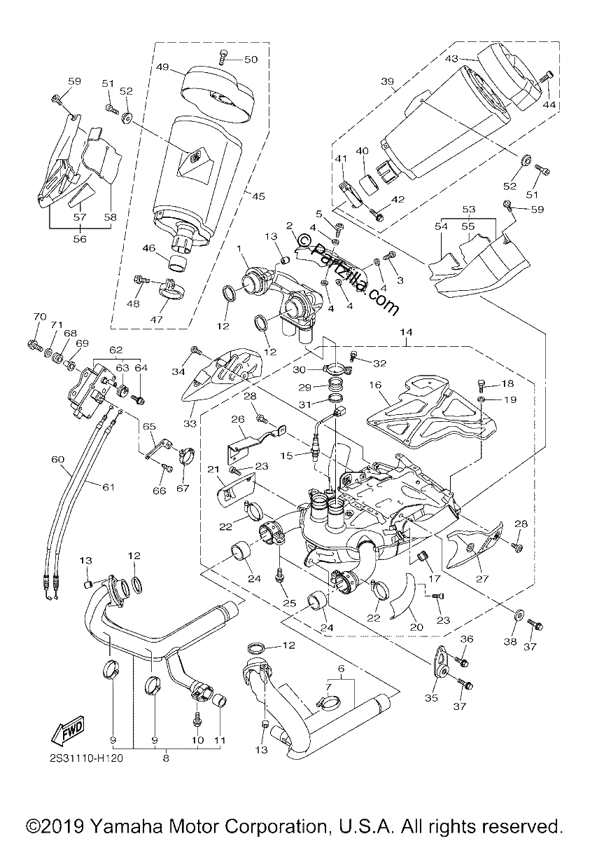 Diagrama de EXHAUST