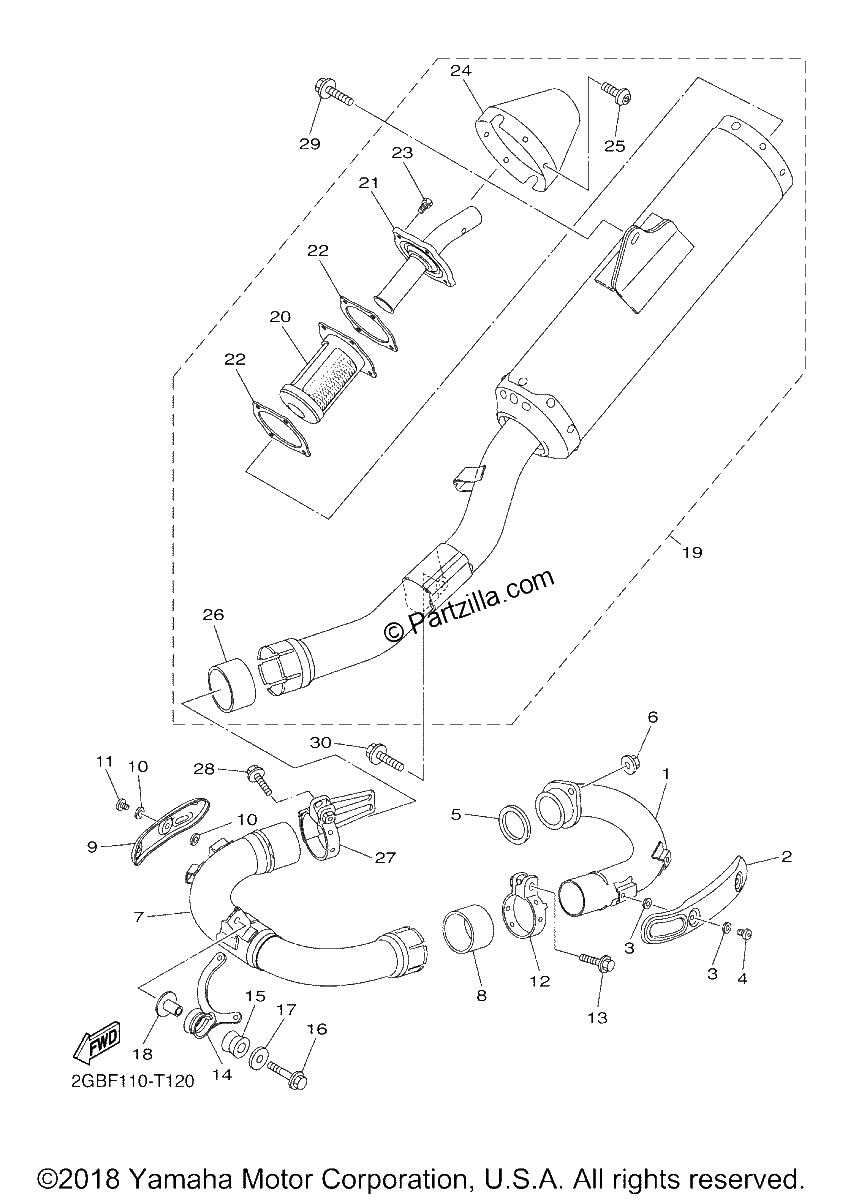 Diagrama de EXHAUST