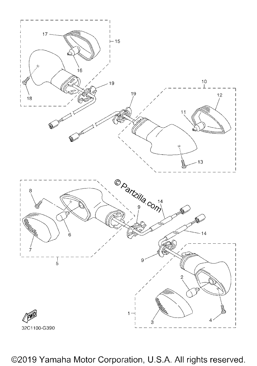 Diagrama de FLASHER LIGHT