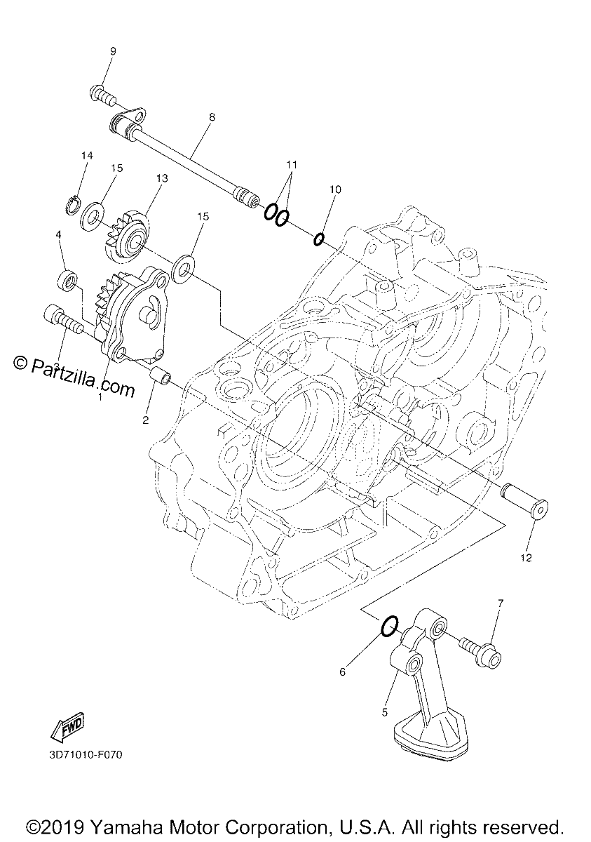 Diagrama de OIL PUMP