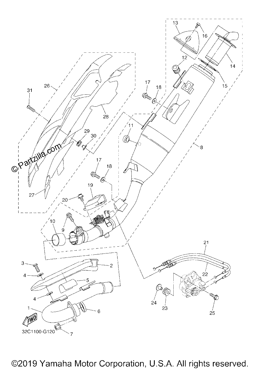 Diagrama de EXHAUST