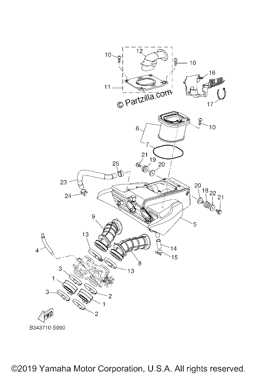 Diagrama de INTAKE