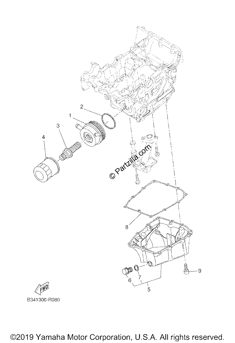 Diagrama de OIL CLEANER