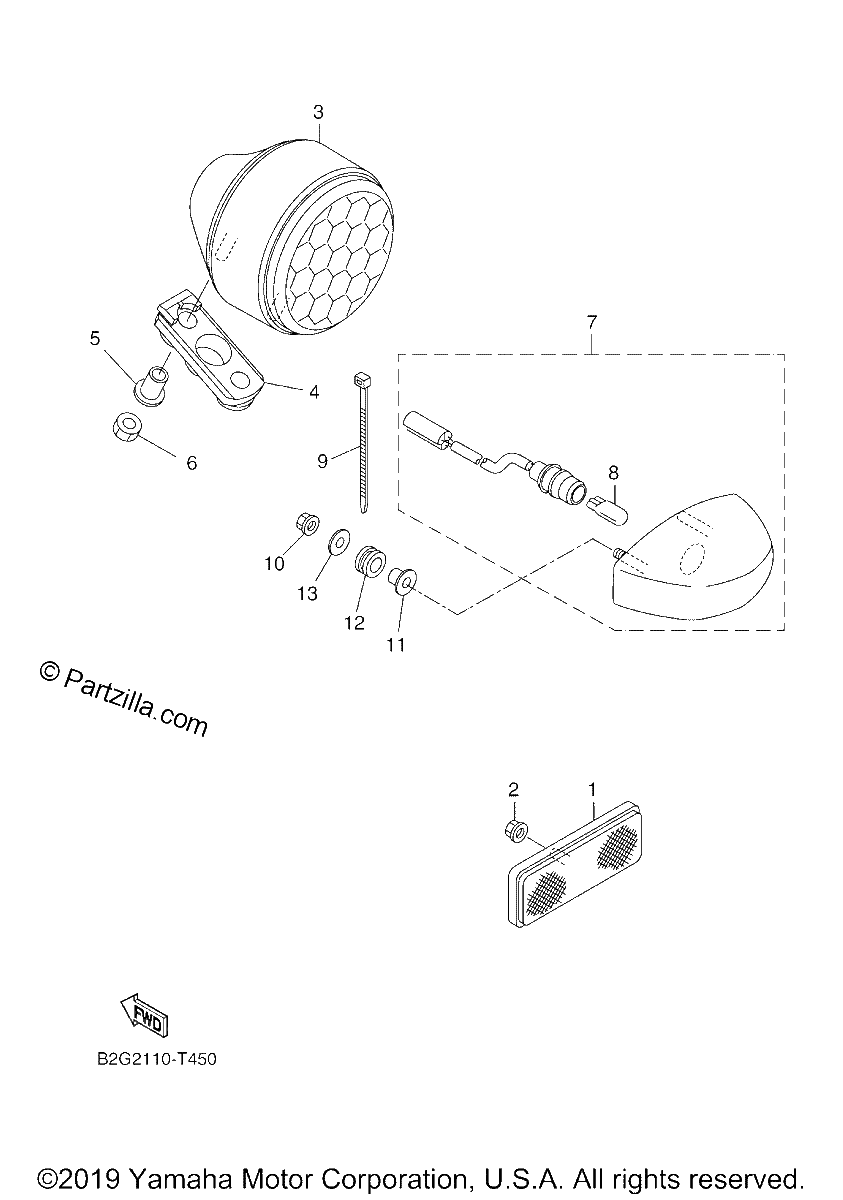 Diagrama de TAILLIGHT