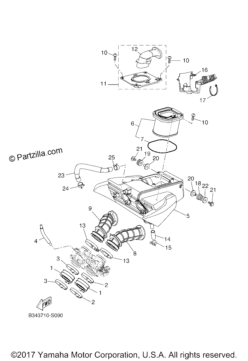 Diagrama de INTAKE