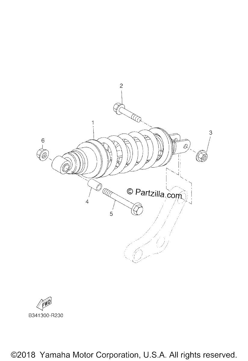 Diagrama de REAR SUSPENSION