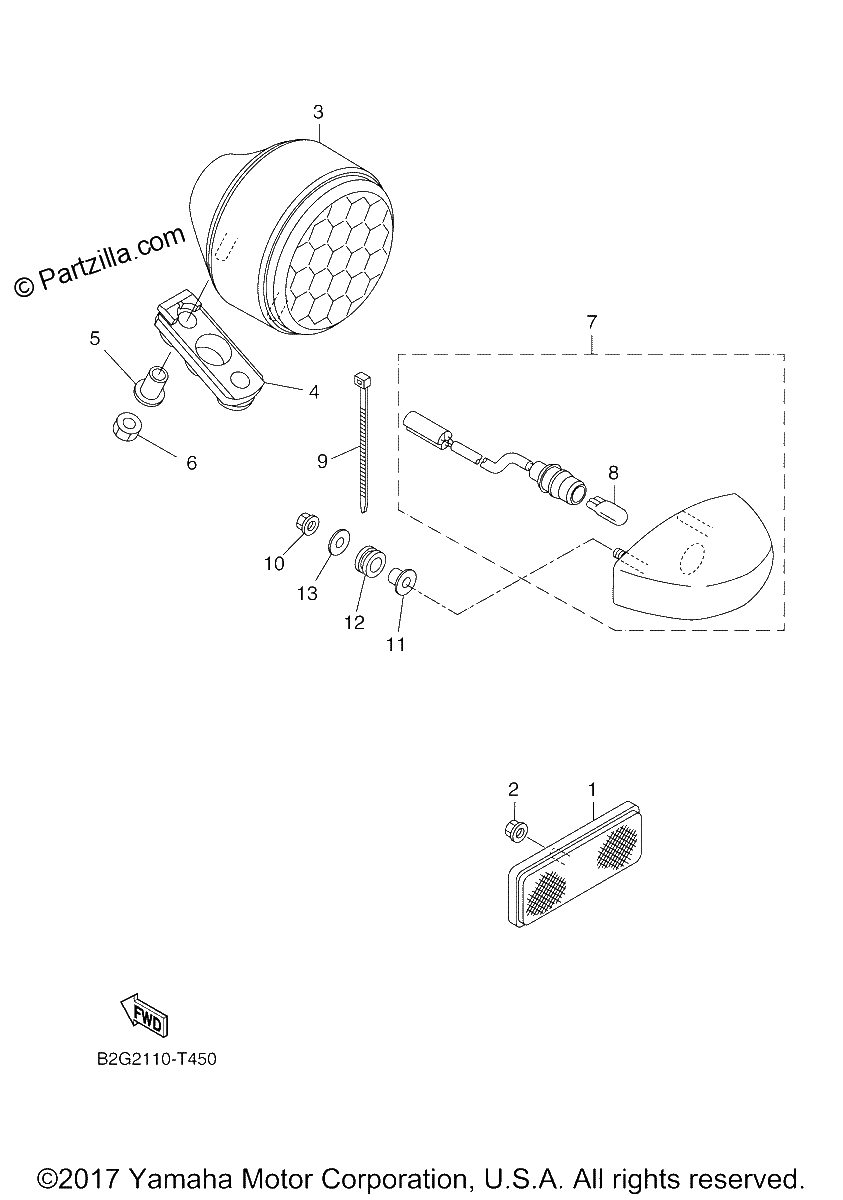 Diagrama de TAILLIGHT