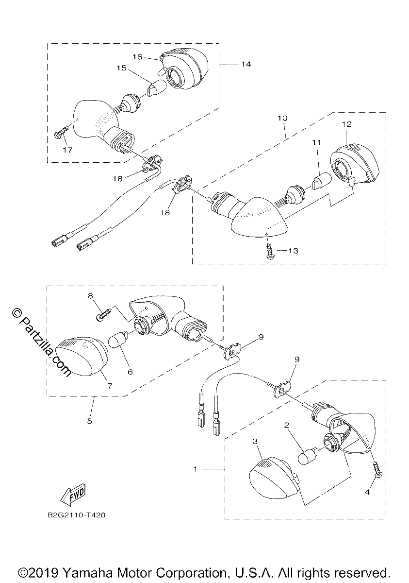 Diagrama de FLASHER LIGHT