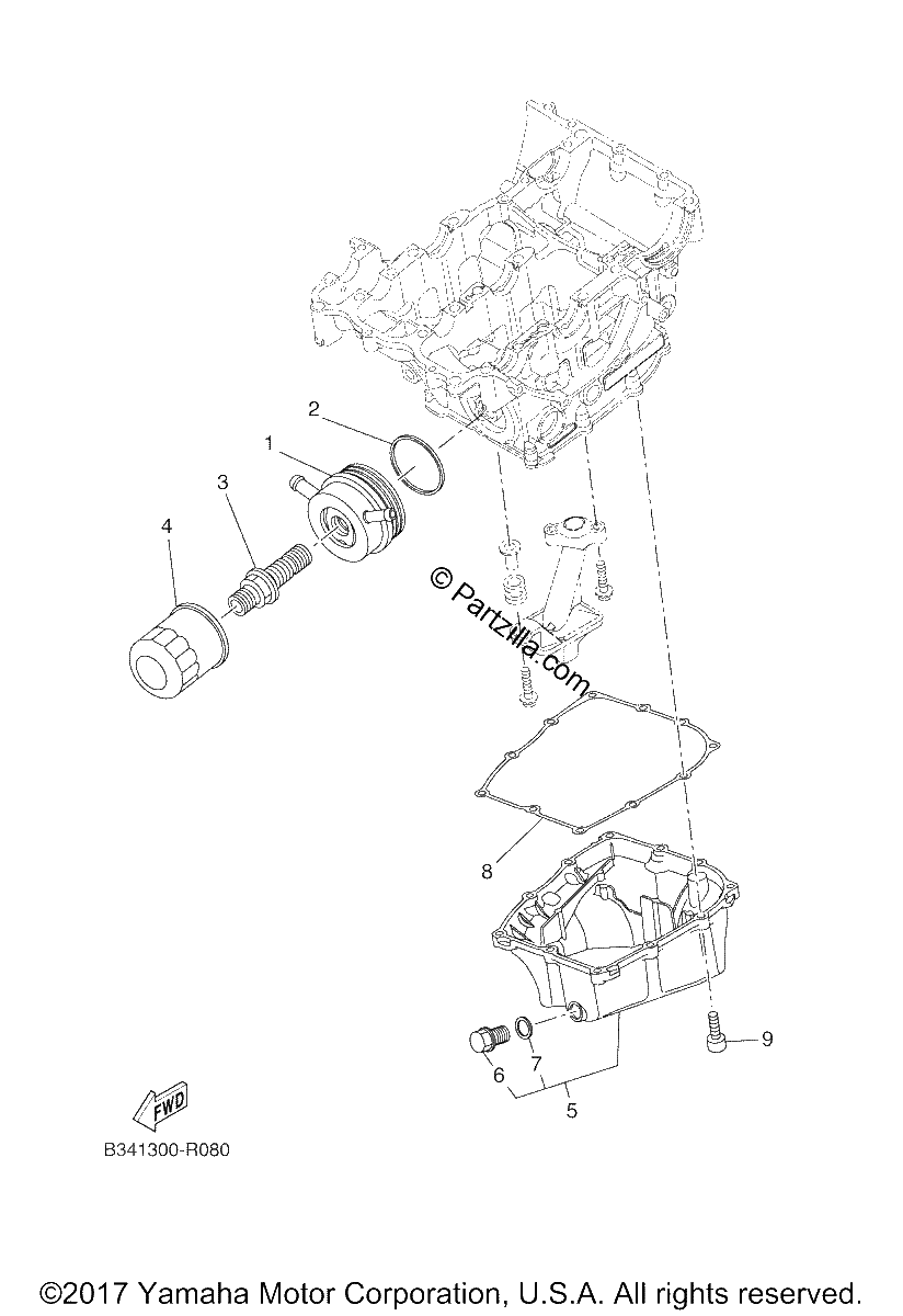 Diagrama de OIL CLEANER