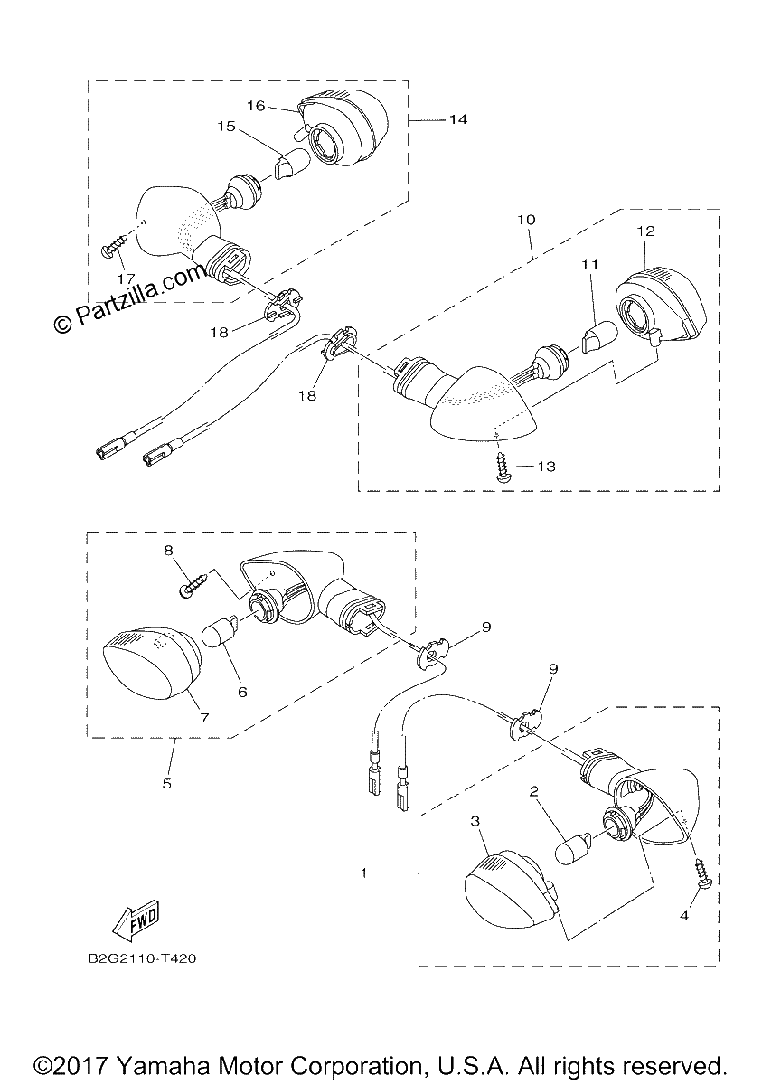 Diagrama de FLASHER LIGHT